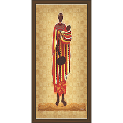 African Modern Art Paintings (A-7017)